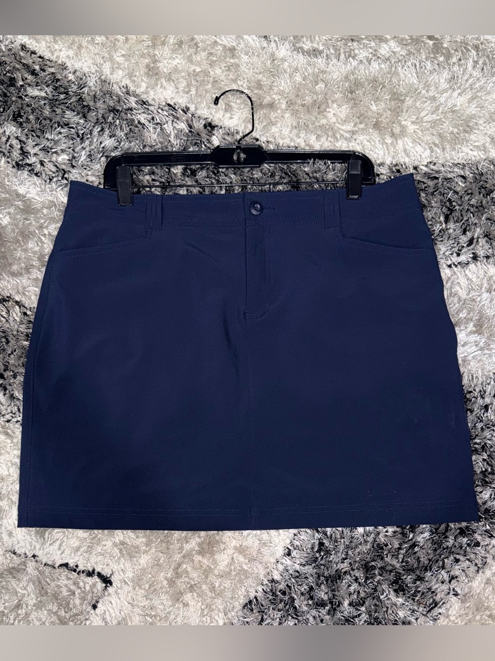 Eddie Bauer Travex Navy Stretch Hiking Golf Skort Women’s Size 12